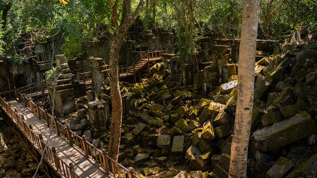 Beng Melea Temple In Siem Reap